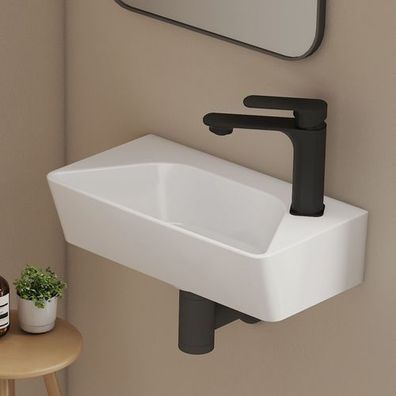 EMKE Rechteckig Wandwaschbecken CB22