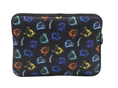 Pokemon Laptophülle 15 Zoll – Neopren Notebook Tasche Schwarz mit Reißverschluss