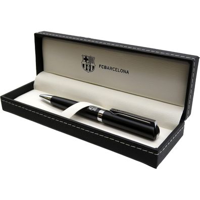 FC Barcelona Metallstift eleganter Schreibstift im hochwertigen Etui