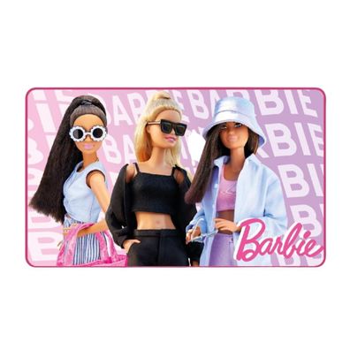 Barbie Teppich für Kinder aus weichem Material 75 × 45 cm