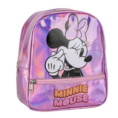 Disney Minnie Mouse Kinder Rucksack Iridescent Casual Rucksack kompakt leicht