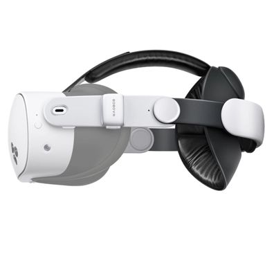BoboVR E3 Kopfband kompatibel mit Meta Quest 3 und 3S, Weiß Schwarz