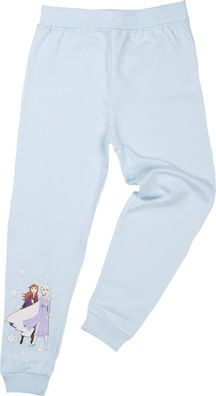 Disney Frozen Damen Jogginghose Trainingshose – Lange Sweathose aus Baumwolle in Blau