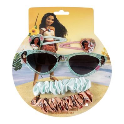 Disney Vaiana Kinder Beauty Set mit Sonnenbrille Accessoire Set für Spiel und