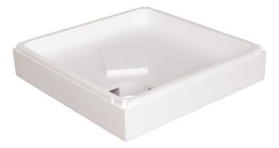 Calmwaters Wannenträger Modern Soft für Brausewannen in 80 x 80 x 6,5 cm