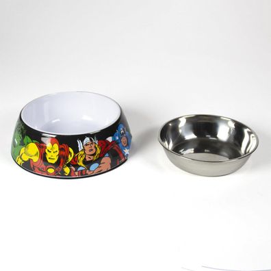 Marvel Napf L Fressnapf für Hunde und Katzen, Metall, Haustier Zubehör
