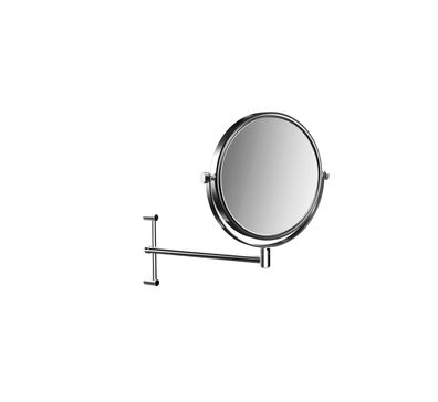 Calmwaters Kosmetikspiegel 1-armig mit 3/1-fach Vergrößerung, höhenverstellbar, 201mm