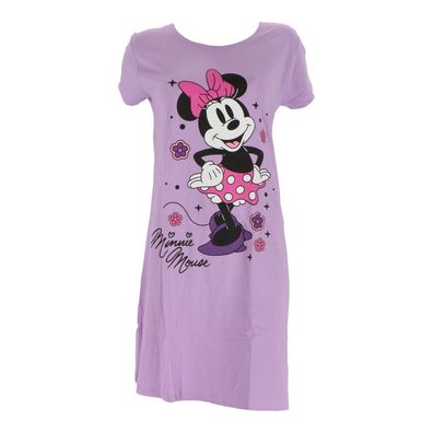 Disney Minnie Mouse Mädchen Nachthemd – Niedliches Disney Design, atmungsaktiv,