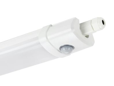 LED line LITE | Feuchtraumleuchte mit Bewegungsmelder | 125 cm | 40 W | 4800 lm |