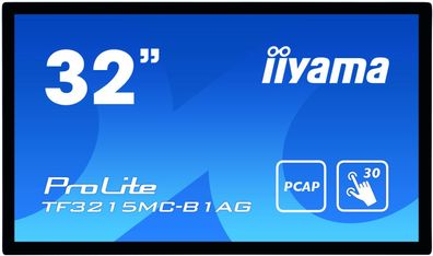 IIYAMA 80.0cm (31,5") TF3215MC-B1AG 16:9 M-Touch HDMI