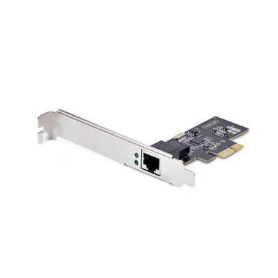 StarTech 1-Port 2.5G NBASE-T PCIe Network Card, Computer Network Interface Card, Inte
