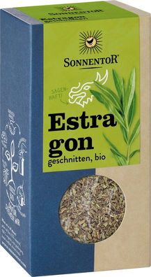3x Sonnentor Estragon geschnitten, Packung 20g
