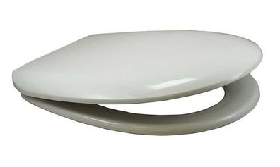 WC-SITZ mit Edelstahlscharnier, Farbe pergamon, 1,7kg, 2 Komponenten-Thermoplast