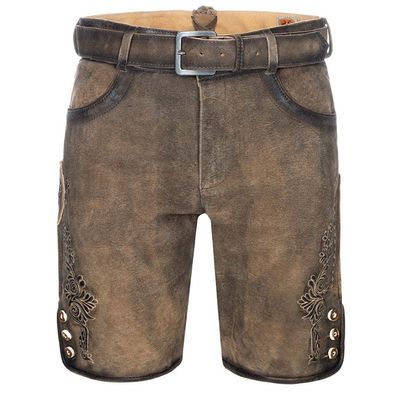 Lederhose Elm hafer antik - Größe: 54