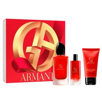 SET SI Passione EDP 100ML + BODY 50ML+ MINI 15ML
