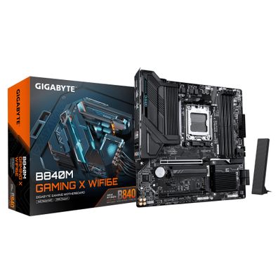 B840M GAMING X WIFI6E, Mainboard schwarz/weiß