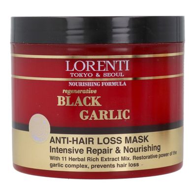 Haarmaske Lorenti Black Garlik 500 ml