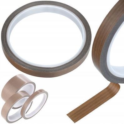Rosfix PTFE-Klebeband 15mm x 10m – 0,18mm Stärke | bis 300°C hitzebeständig