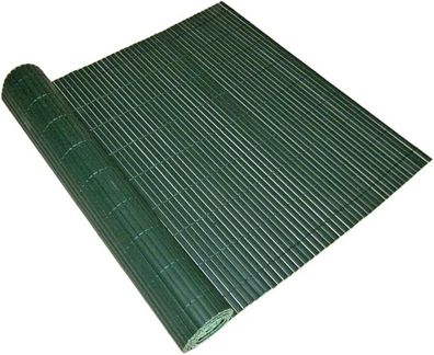 Sichtschutzmatte ELMA PVC 90x1000cm Grün Kunststoff Balkon Sichtschutz Wetterfest