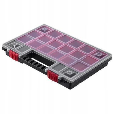 KADAX Organizer, Werkzeugkasten aus Kunststoff, 34 x 25 cm, 1 Stück