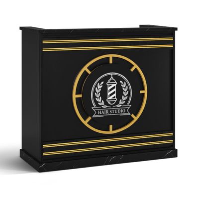 BarberPub Empfangstheke mit 2 Schubladen, Rezeptionstisch R9792