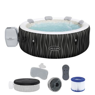 LAY-Z-SPA® LED-Whirlpool Hollywood AirJet™ Ø 196 x 66 cm, rund