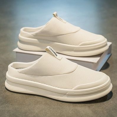 Ruckenfreie Slipper Sneakers Herren Maultier Trainer lassige Sportschuhe Outdoor