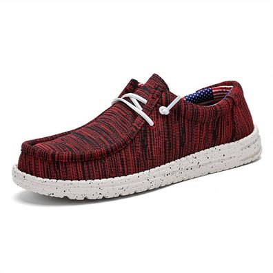 Herren Casual Sportschuhe Slipper trendige Freizeitschuhe Herren Canvas Schuhe