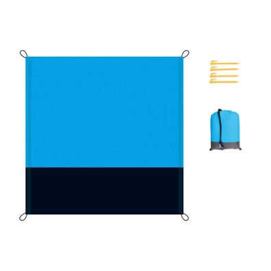 JUNG Camping Bodenmatte 200x210cm Blau Matte Campingmatte Sportmatte Zeltboden