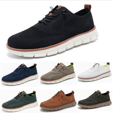 Leichter SLIP-ON-WALK-SPORT FUR HERREN Lassige Laufpumps Trainer SCHUHE GRObE