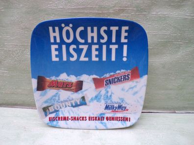 Höchste Eiszeit Geldteller Zahlteller Geldablage Ornamin 1003/4 18x18cm Mars Snickers