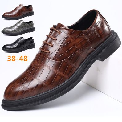 Herrenschuhe Freizeitschuhe fur Herren Oxford Schuhe Business Wingtip Schuhe