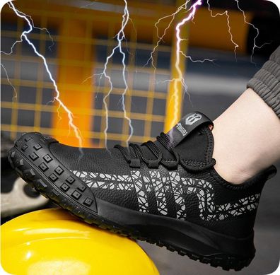 Zehenkappe aus Verbundkunststoff Sicherheitsschuhe Herren Damen Arbeitsschuhe