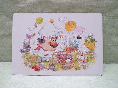 Pizza Joe Giordano Frühstücksbrett 33,5x23,5cm Ricolor RAR