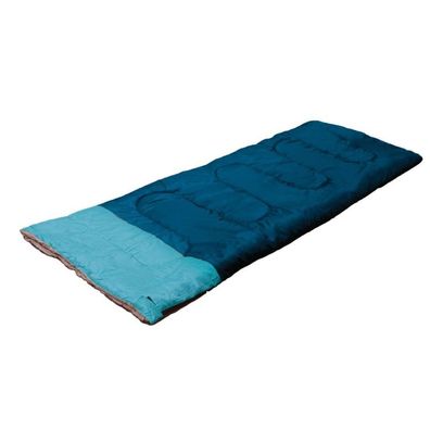 JUNG Schlafsack 190cm Blau Outdoor Camping Tragbar Campingschlafsack Schlafsäcke