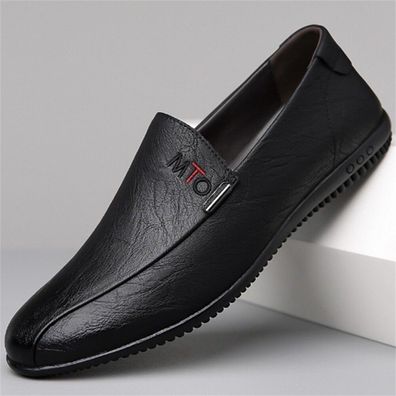 Herren Casual Slipper Slip-On Kleid Schuhe fahren Mokassin Wanderschuhe