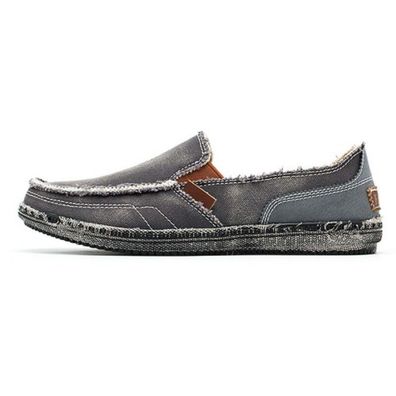 Herren Flats Slip-On Slipper stilvolle Komfort Bootsschuhe Walking Leichtgewicht