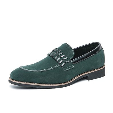 Herren Oxford Leder Abendschuhe Freizeitschuhe Komfort Loafer Modeschuhe