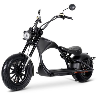 M1P Plus Elektromotorrad: 2000W Bürstenlose Leistungsmotoren mit 30° Steigfähigkeit