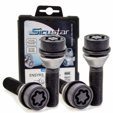 Felgenschloss Kegelbund 60° 2-tlg M14x1,25 43mm Für BMW 1er 3er 5er Touring 6er