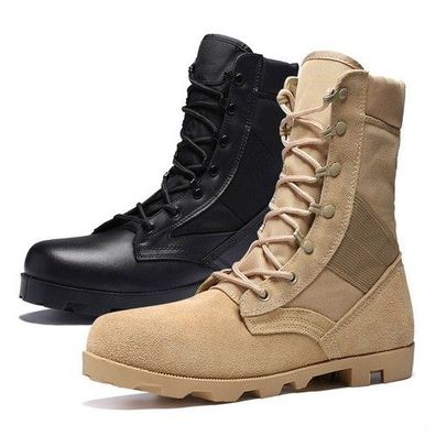 Herren High Top Kampfarmee Stiefel taktische Sicherheit Wuste militarischeschuhe
