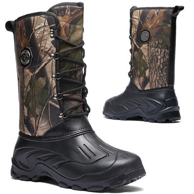 Herren Schneemuckerstiefel Winter Thermo Gummistiefel Bequeme Stiefel Schuhe