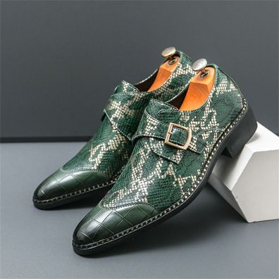 Herrenschuhe Klassische Slip-On-Mubigganger Herren Monk Strap Mubigganger