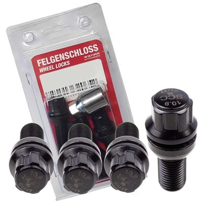 Felgenschloss Kugelbund R14 M12x1,5 26mm Für VW Caddy I II Kasten II