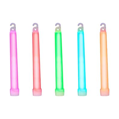 JUNG Leuchtstab Glowstick 5 Tlg Bunt Partylicht Knicklichter Leuchtstäbe Leuchte