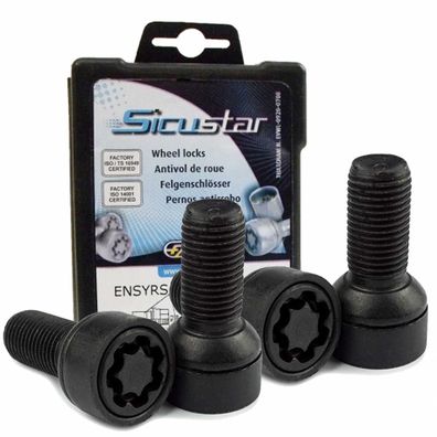 Felgenschloss Kugelbund R13 M14x1,5 27mm Für VW Beetle Bora Kombi Caddy Iii