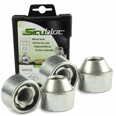 Felgenschlossmutter Kegelbund 60° M12x1,5 Für KIA Carnival/Grand Carnival Iii Joice