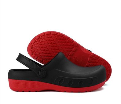 Herren Kochschuhe wasserabweisende Regenstiefel rutschfeste Gummi-Arbeitsschuhe