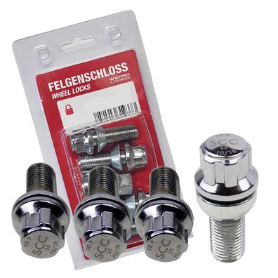 Felgenschloss Kugelbund R13 M12x1,5 26mm Für SEAT Mii