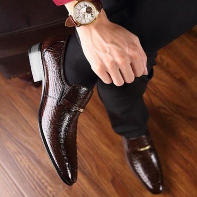 Herren formelle Schuhe Luxus Lederschuhe Mode formelle und elegante Manner